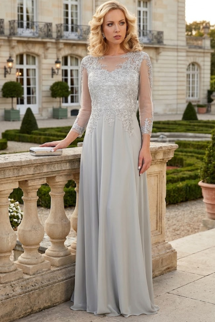 Plus Size Long Evening Gown Maxi Formal Dress for Women By May Queen MQ1549