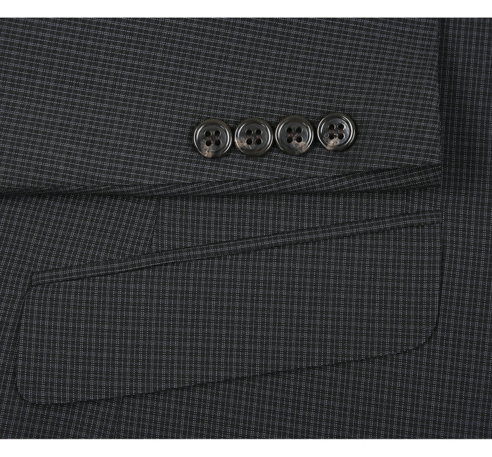 Men's Slim Fit Stretch Dress Suit by Renoir