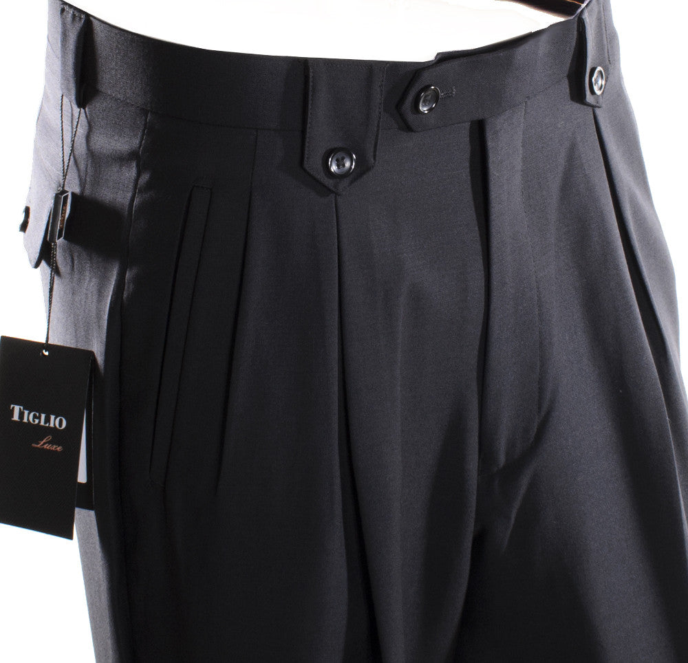 Tiglio Luxe Wide Leg Wool Dress Pants 2576 TIG1001