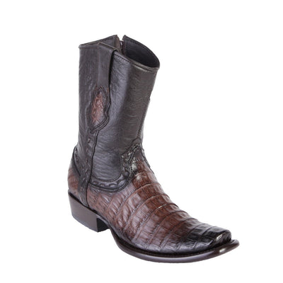 King Exotic Dubai Toe Caiman Belly Boots