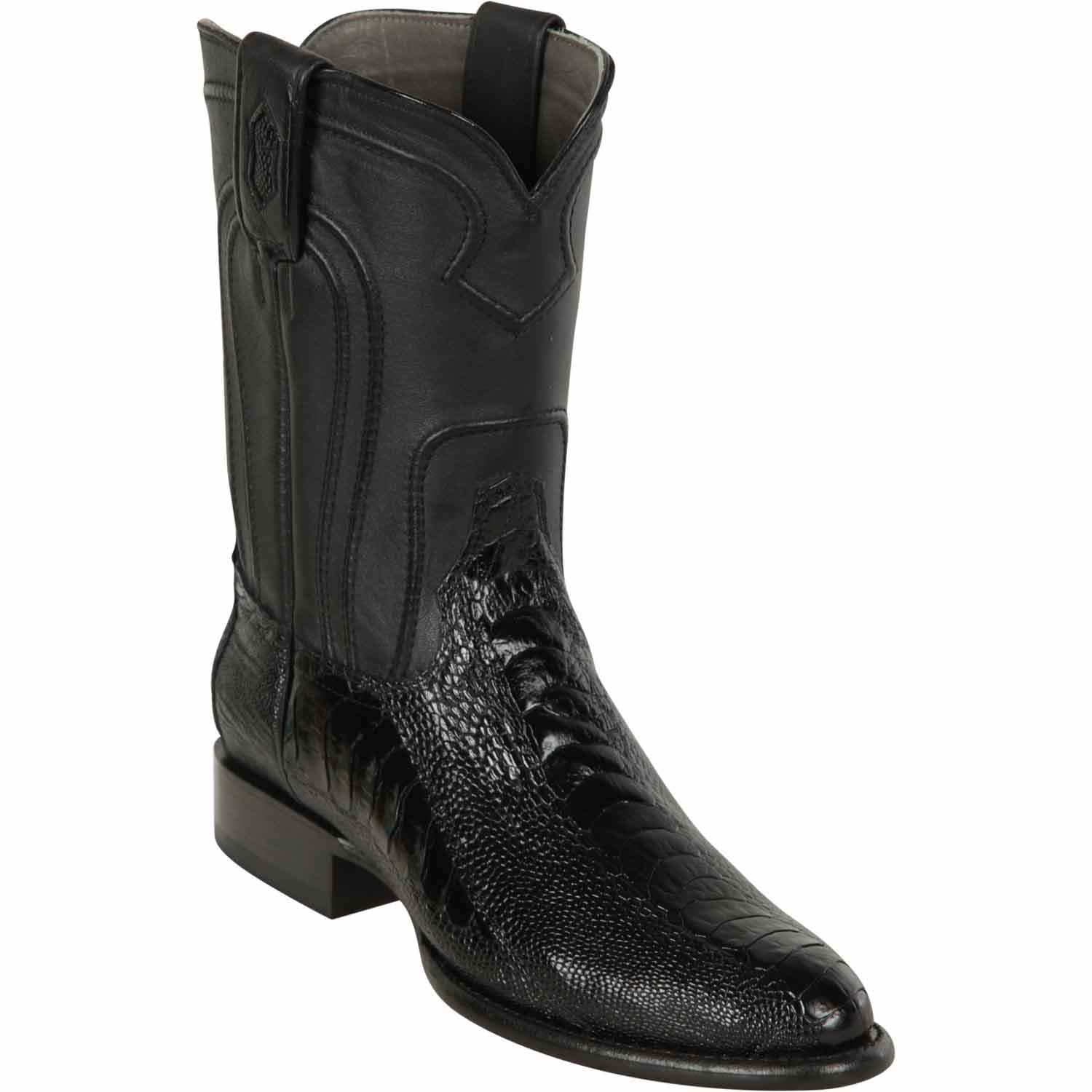 Los Altos Ostrich Leg Roper Boots for Men