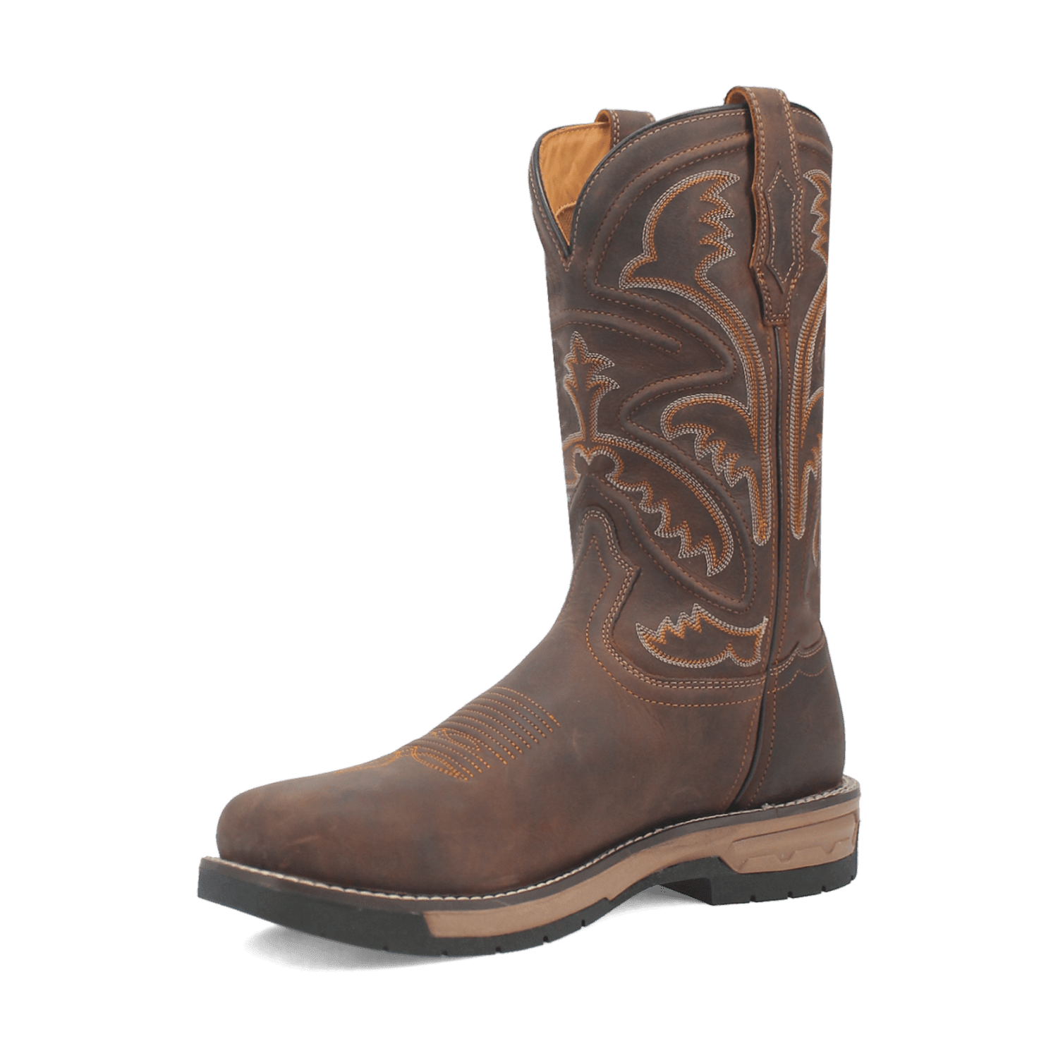 Laredo Sherpa Steel Toe Leather Boot - Rugged Luxury