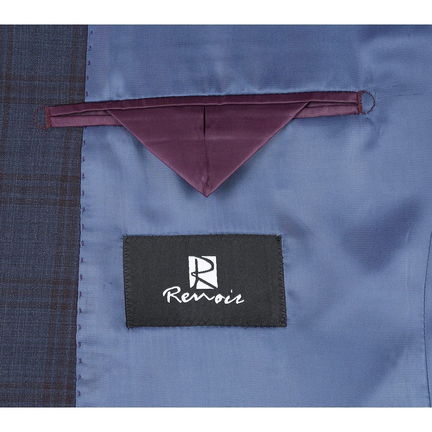 566-3 Men's Classic Wool Suit by Renoir