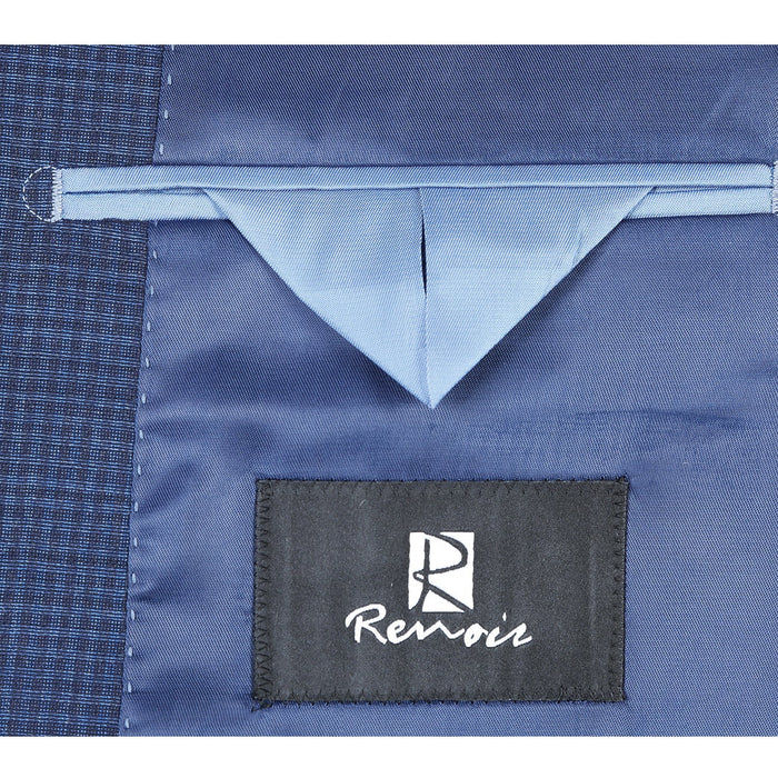 Men's Slim Fit Wool Suit by Renoir