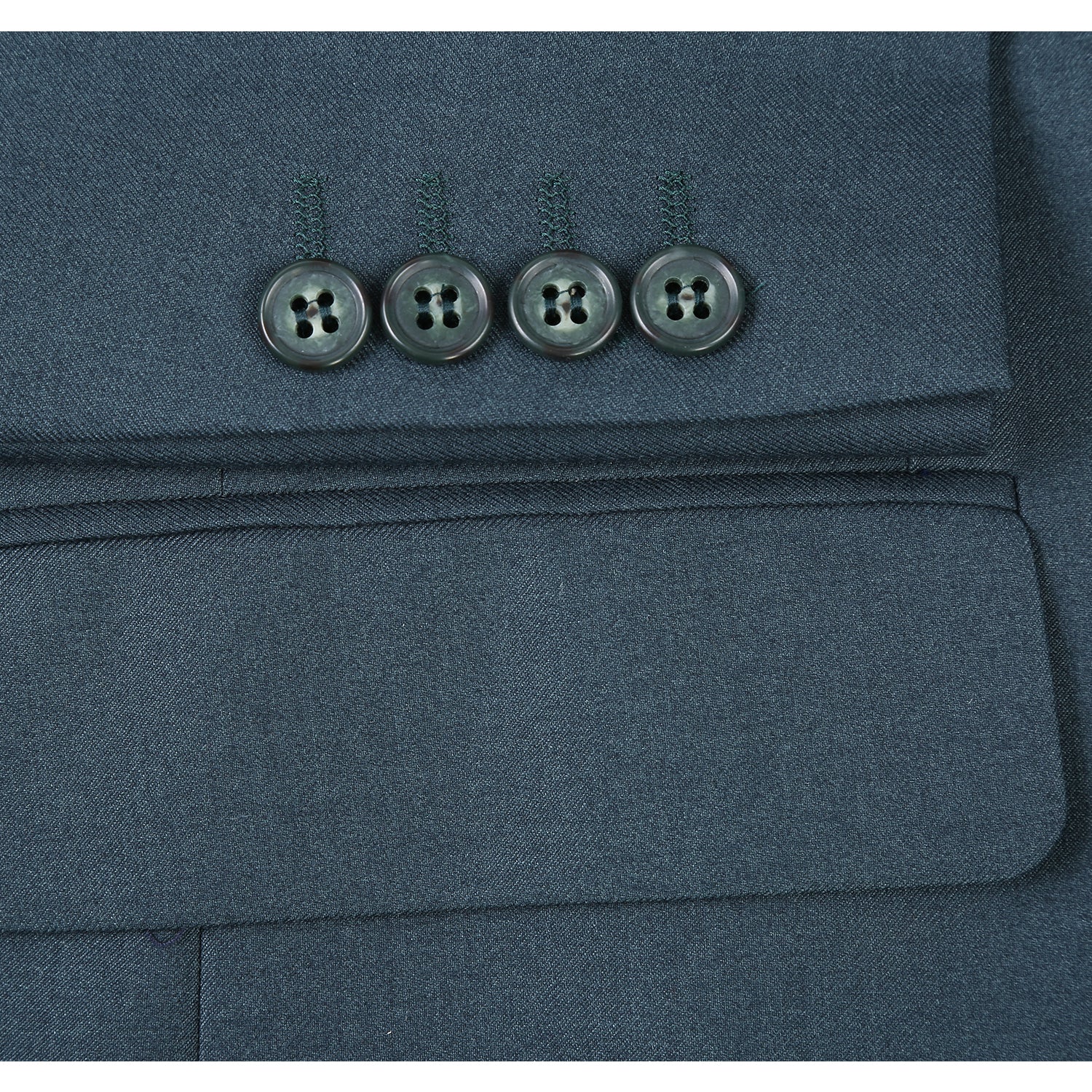 Men's Slim Fit 2-Piece Notch Lapel Suit by Renoir