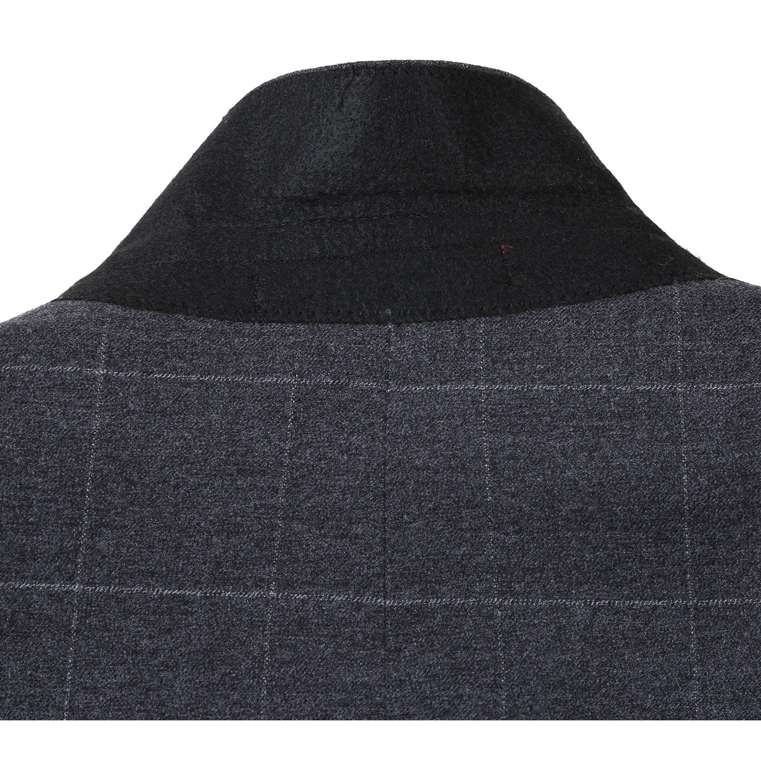 Men's Slim Fit Checked Suit by Renoir