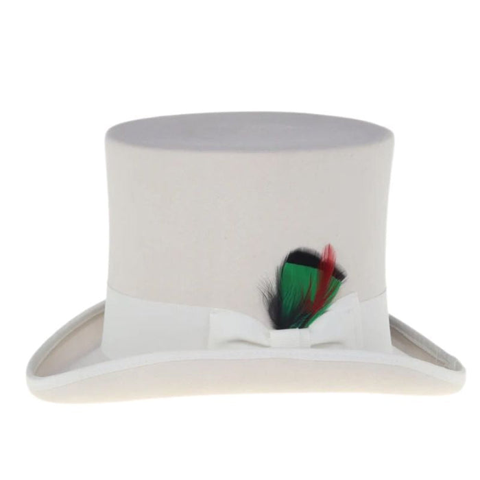 Victorian Steampunk Loden Felt Top Hat