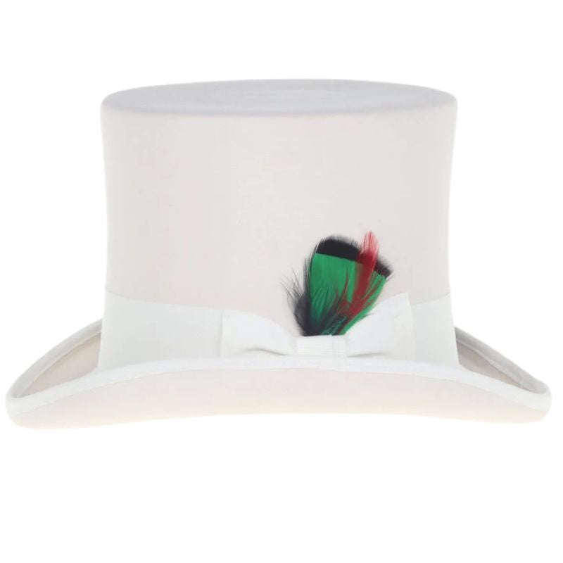 Victorian Steampunk Loden Felt Top Hat