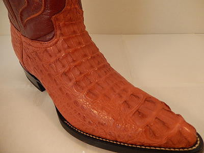 Wild West Cognac Crocodile Cowboy Boots