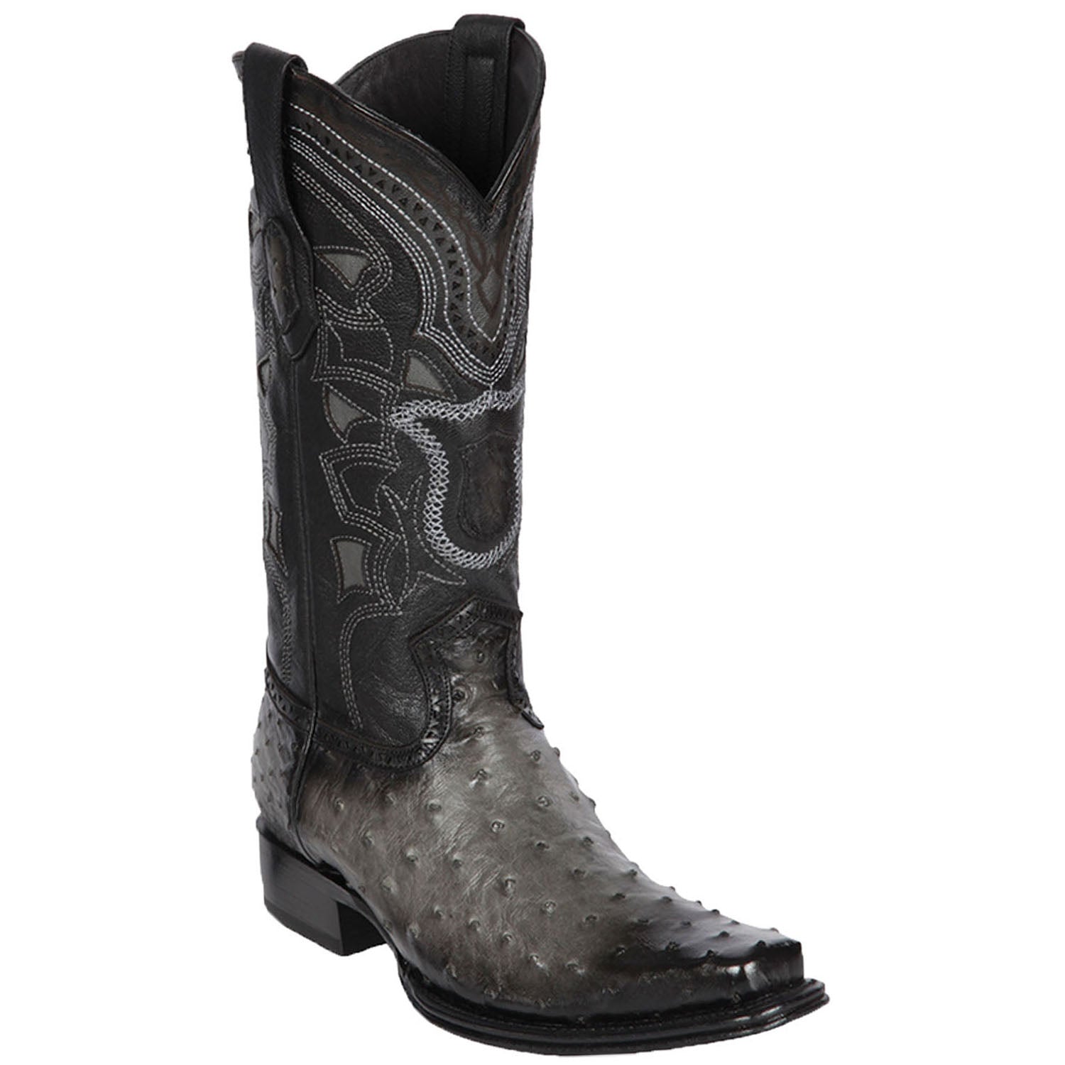 Botas de Avestruz Original Horma Europea Faded