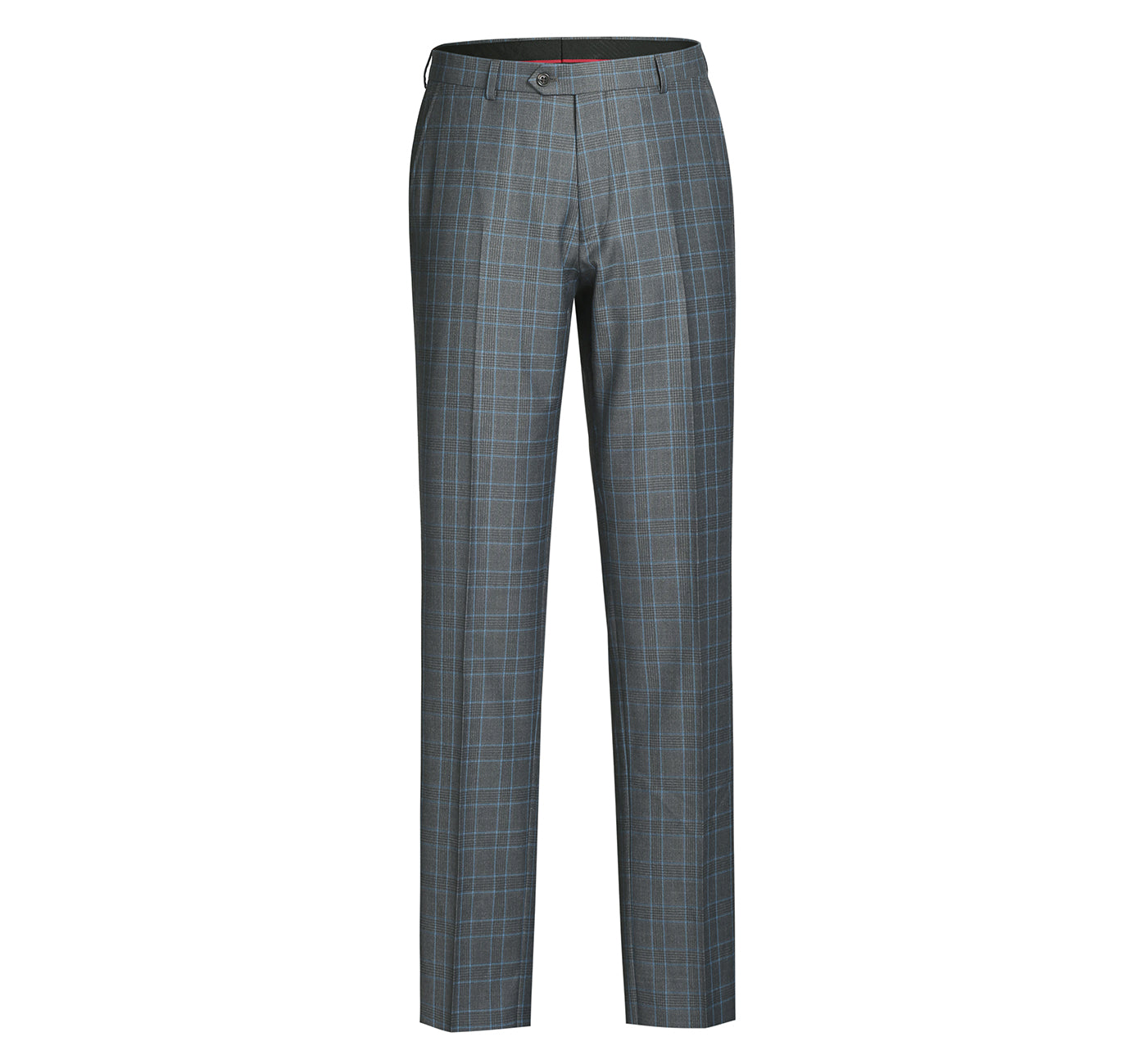 Men's Classic Fit Two Piece Windowpane Suit