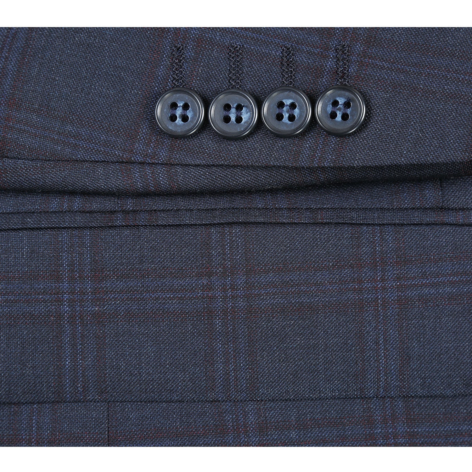 564-5 Slim Fit Wool Suit for Men