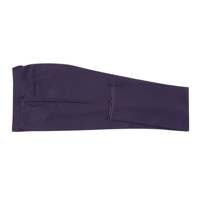 566-4 Men's Slim Fit Wool Suit by Renoir