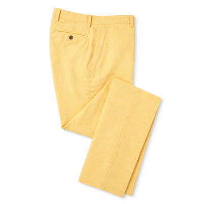 Linen Premium Pant - Yuzu