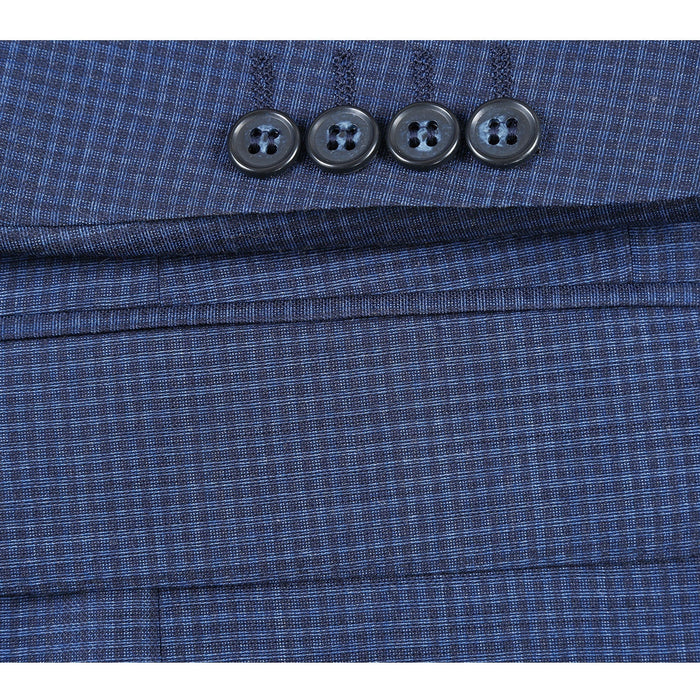 Men's Slim Fit Wool Suit by Renoir
