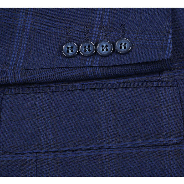 293-41 Men's Classic Fit Suit by Renoir