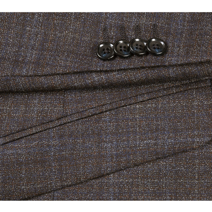 Men's Slim Fit Wool Stretch Suit by Renoir