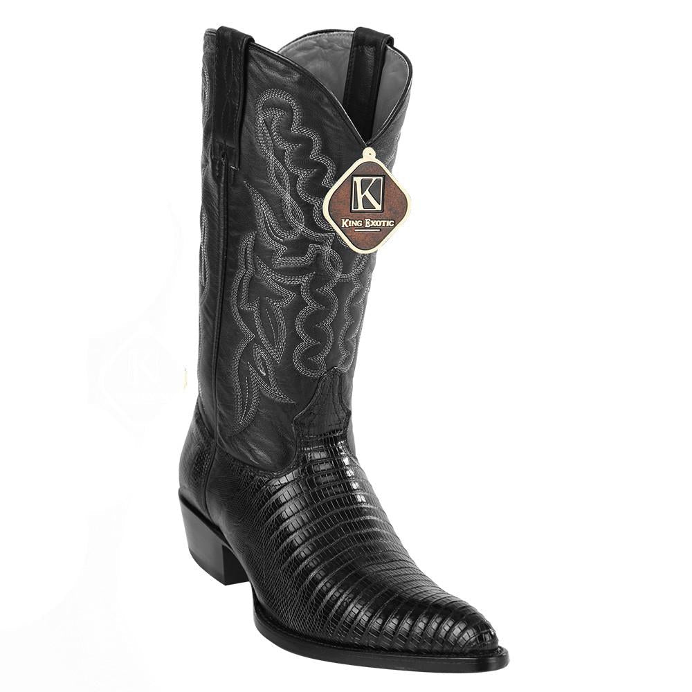 Lizard Western J Toe Boots for Men