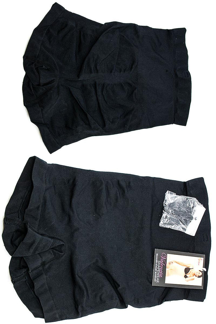 Valencia Seamless Hi-Waist Boyshort Shapewear – Tummy Control Body Shaper Shorts