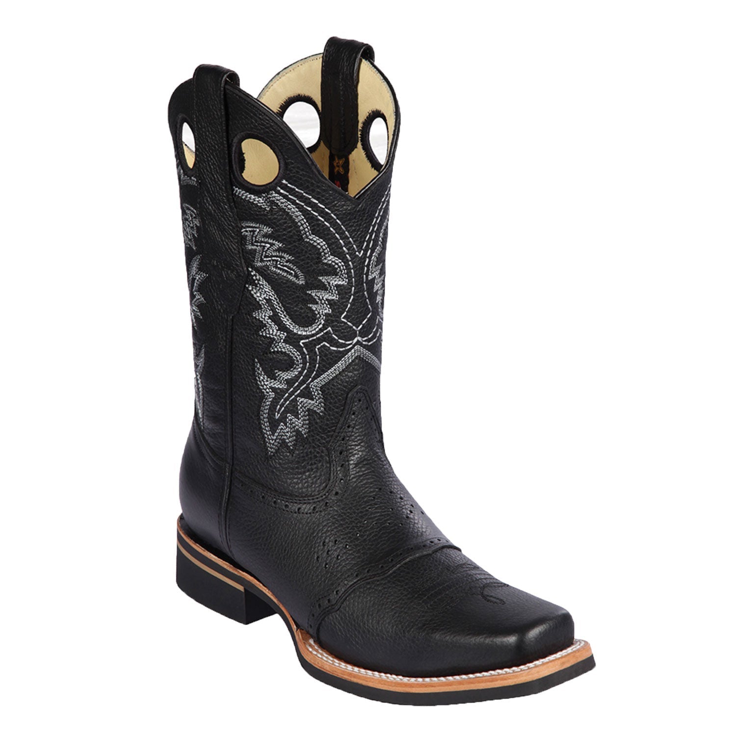 Botas de Cuero Rodeo Suela de Hule LAB-811C2705