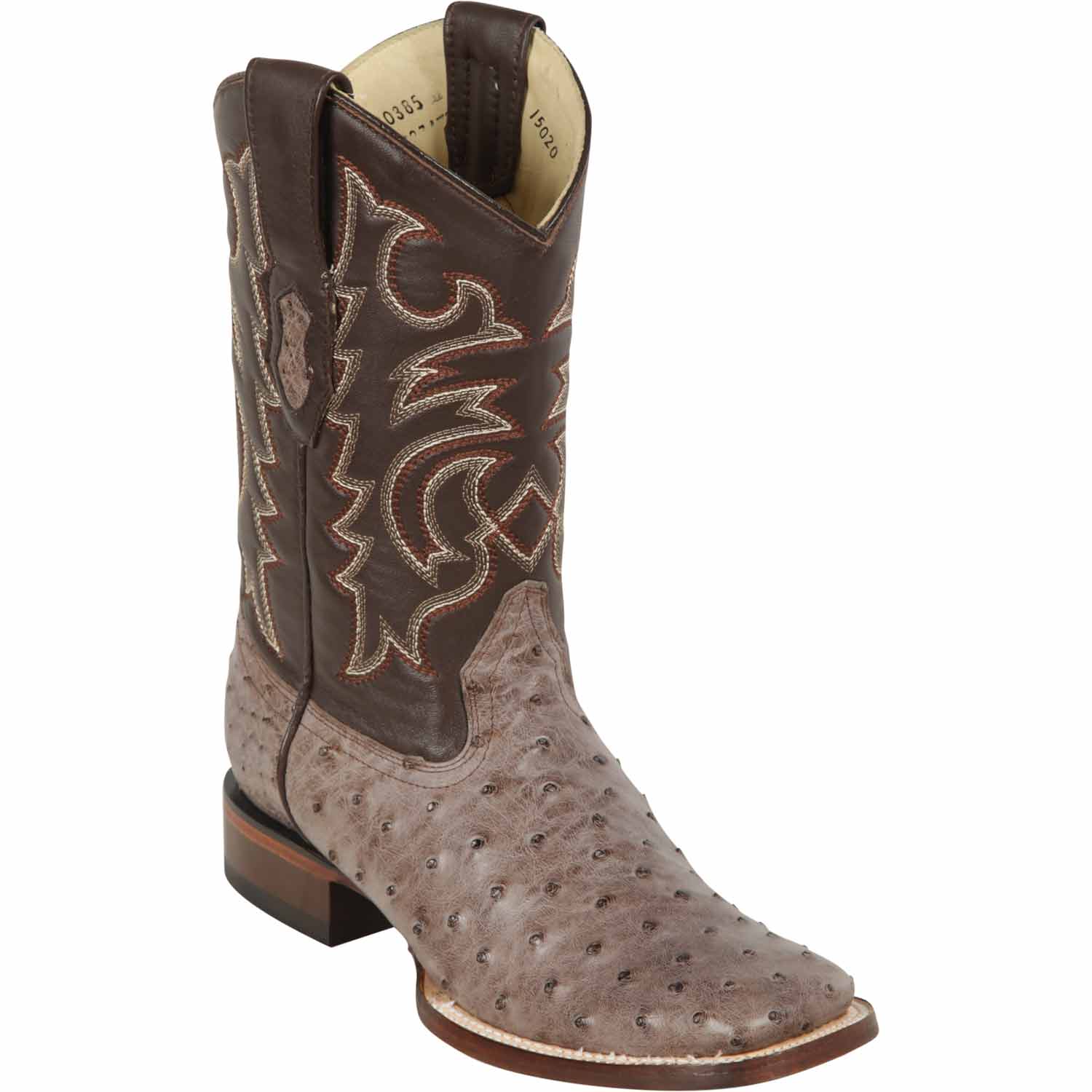 Men's Los Altos Ostrich Full Quill Boots