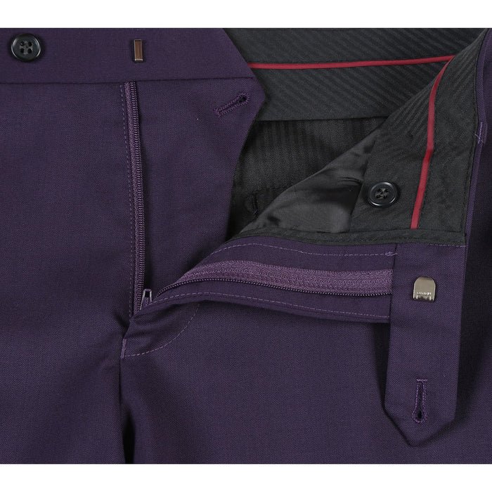 566-4 Men's Slim Fit Wool Suit by Renoir