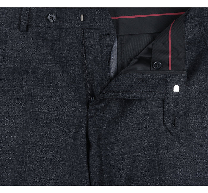 Men's Slim Fit Wool Blend Two Piece Suit