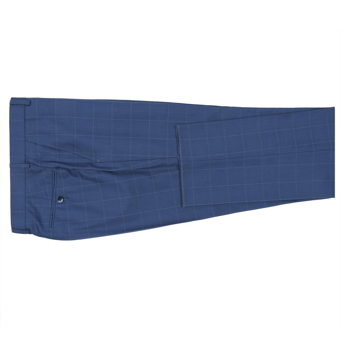 Men's Slim Fit 2-Piece Check Dress Suit