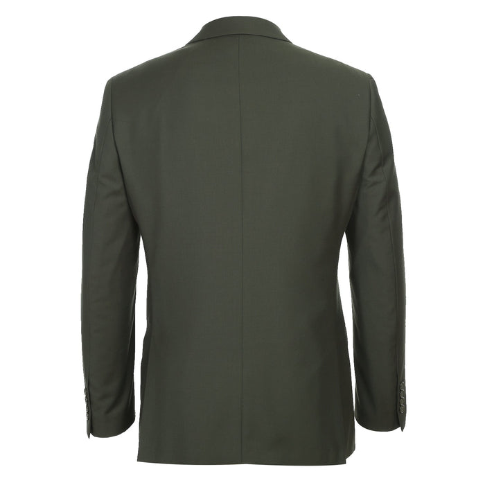 Men's Slim Fit 2-Piece Notch Lapel Suit by Renoir