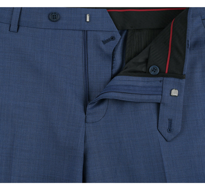 Men's Slim Wool Suit by Renoir, 2-Piece