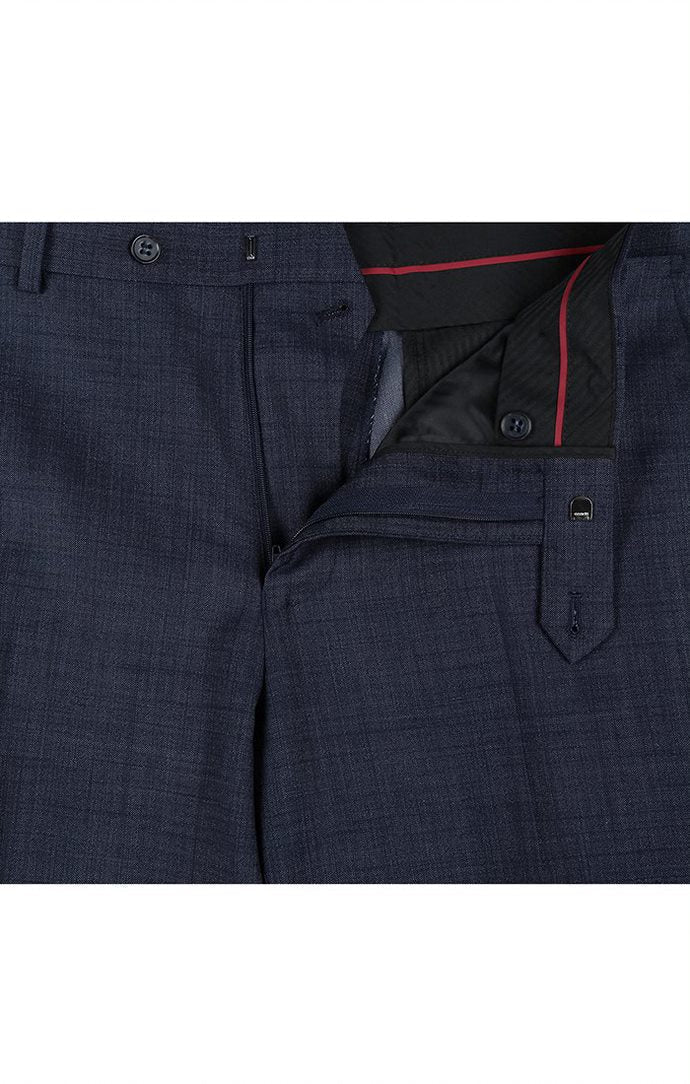 Wool Blend Regular Fit 2 Piece Suit by Renoir