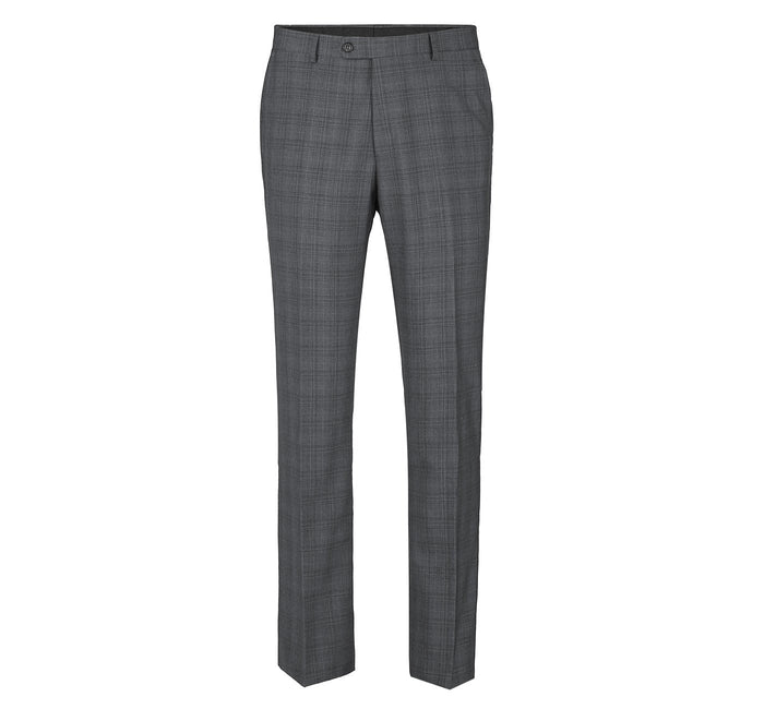 Men's Windowpane Classic Fit Suit 3-Piece by Renoir