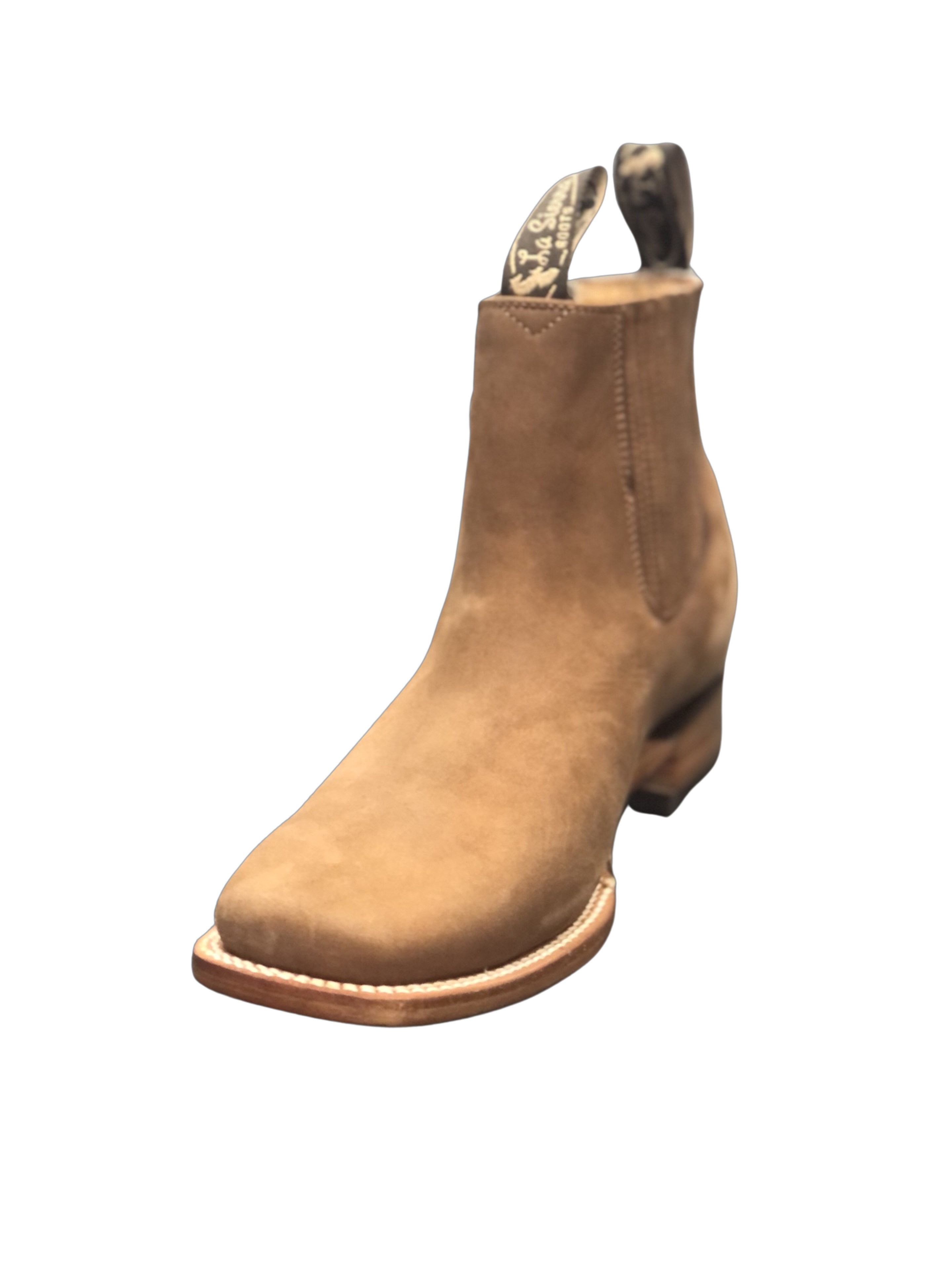 Botines Charros La Sierra Boots con Punta Cuadrada