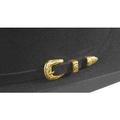 Larry Mahan 4x El Dorado Fur Felt Cowboy Hat Black