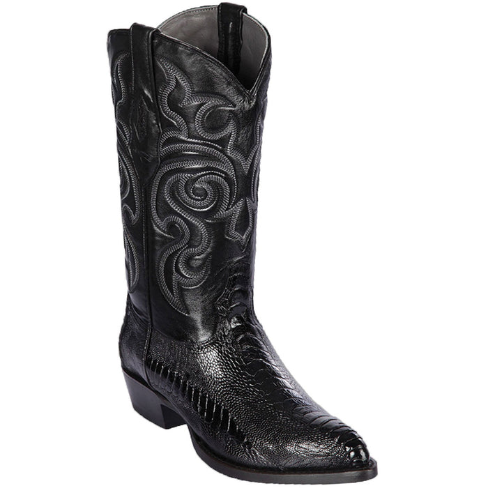 Botas de Avestruz Pata Horma Puntal para Hombre