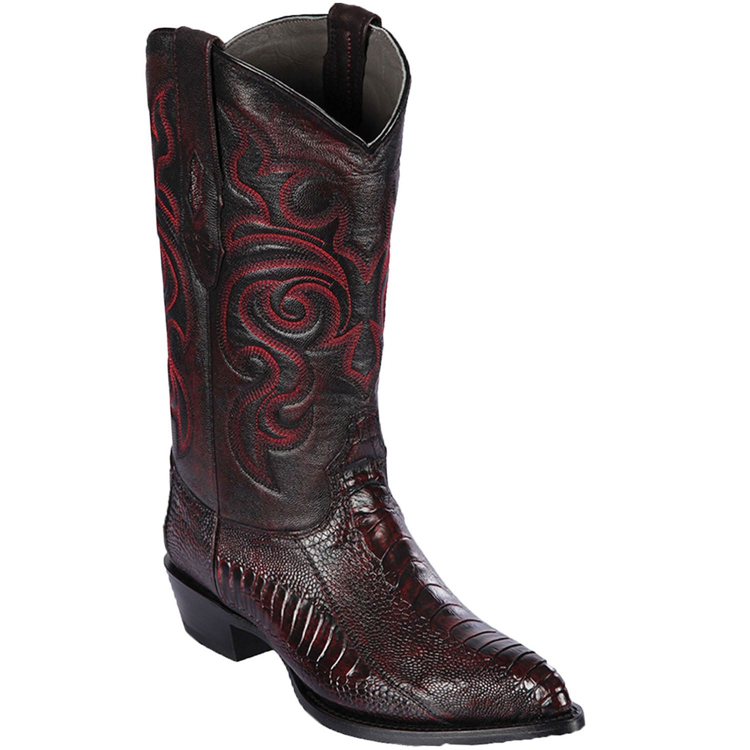 Botas de Avestruz Pata Horma Puntal para Hombre