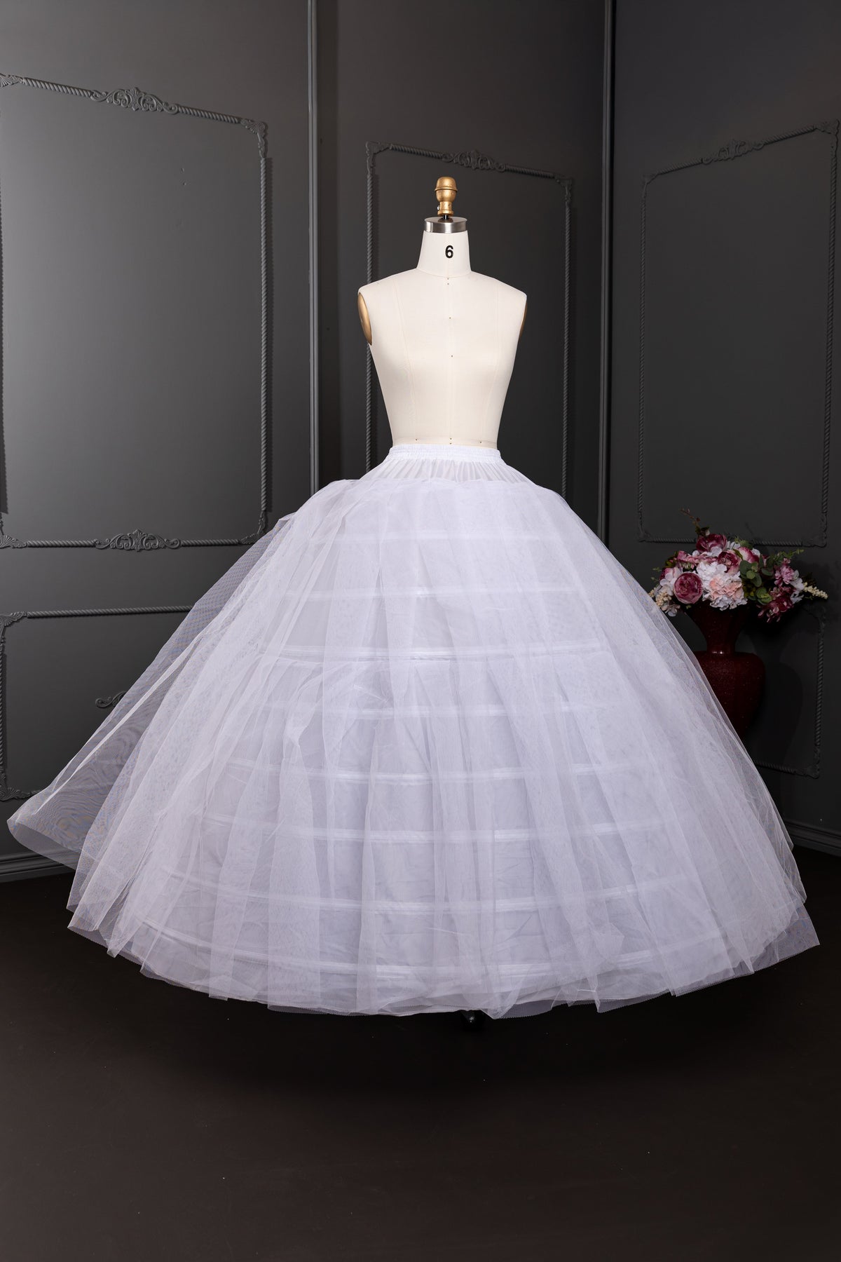 Crinoline 9 Hoop Skirt Petticoat for Quinceanera Dresses & Ball Gowns-New Collection