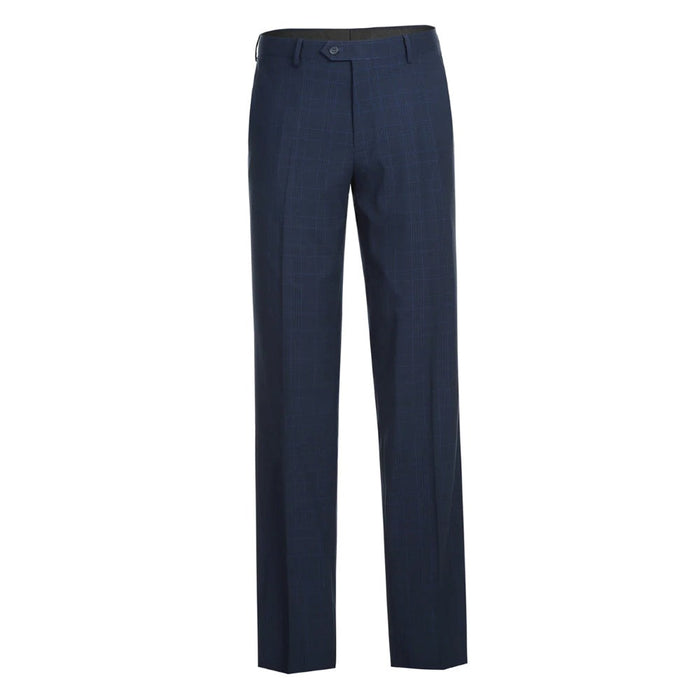 Lozano Collection Two Piece Blue Check Suit