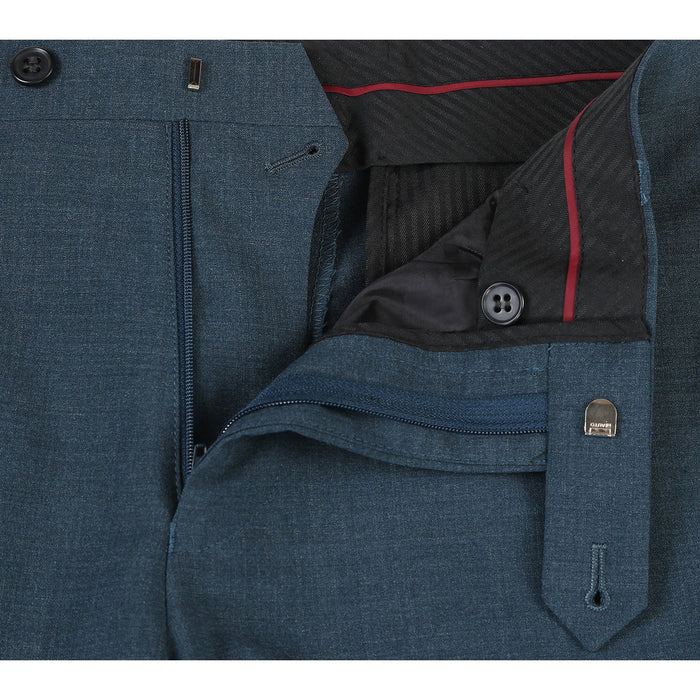 566-5 Slim Fit Wool Suit for Men by Renoir