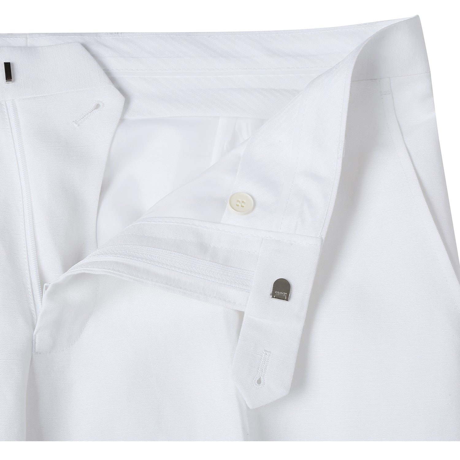 611-2 Men's Slim Fit Checked Linen Suit