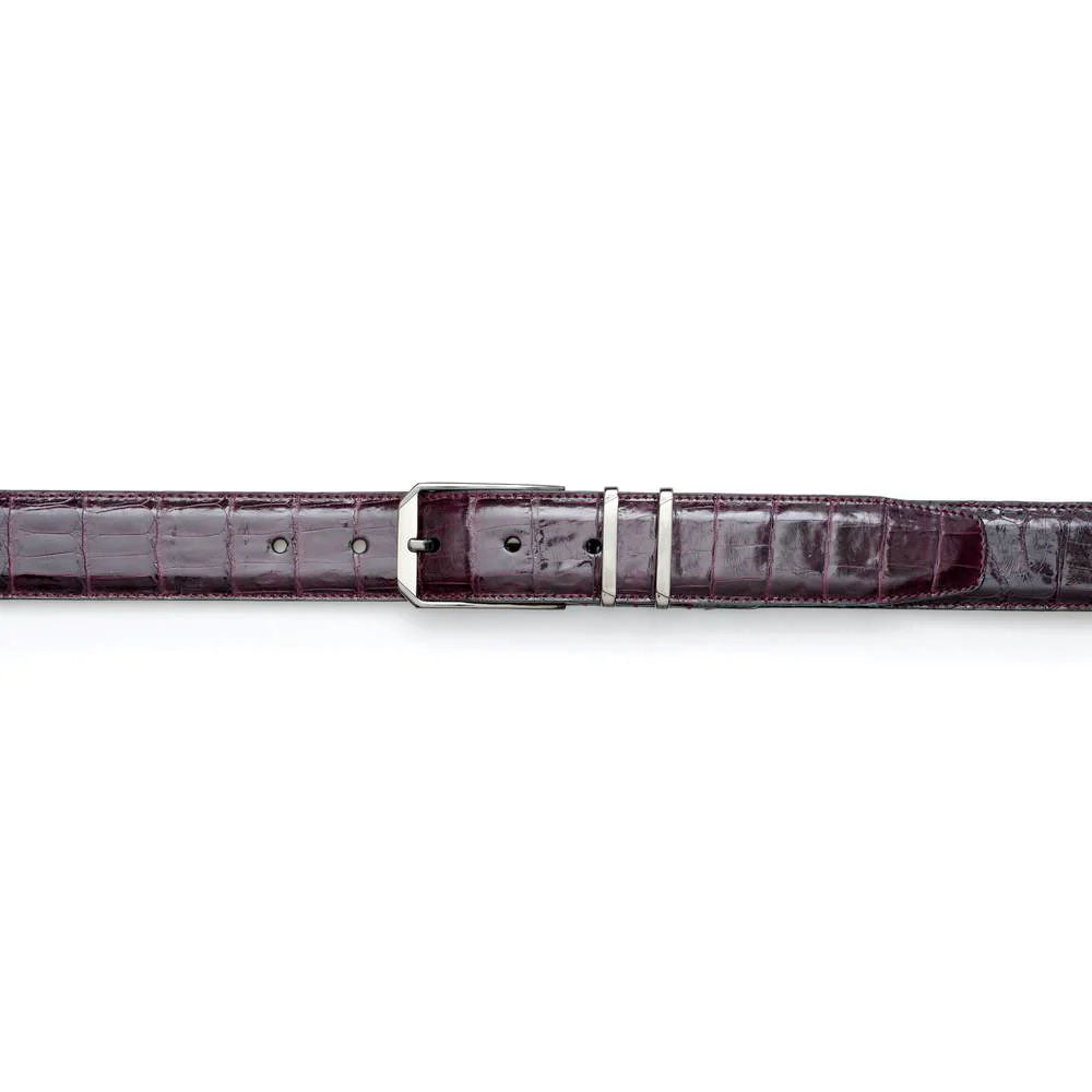 Mezlan Crocodile Belt