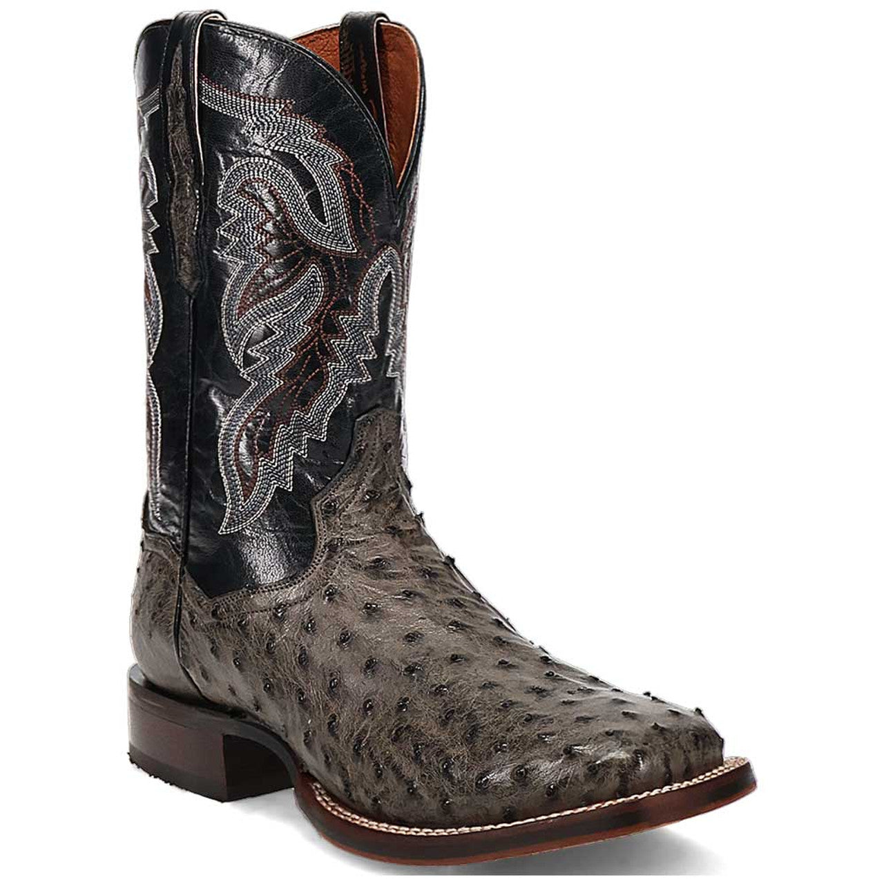 Dan Post Men’s Alamosa Full Quill Ostrich Boots
