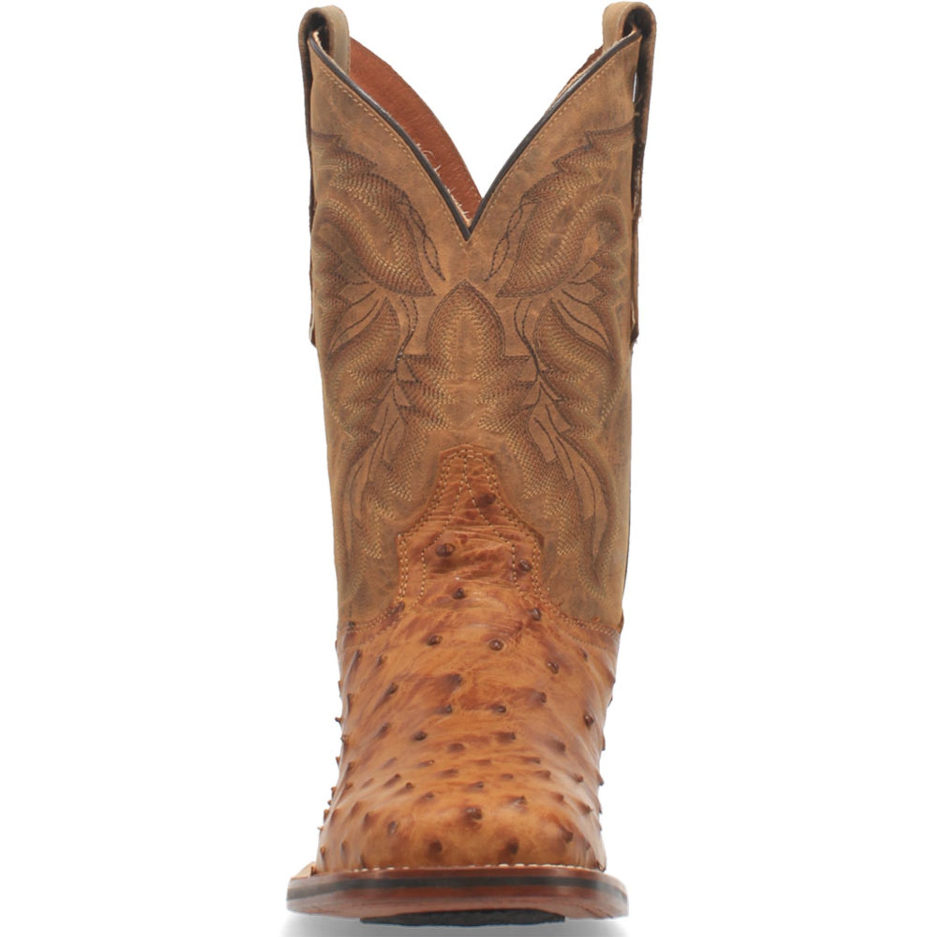 Dan Post Alamosa Tan Ostrich Cowboy Boot