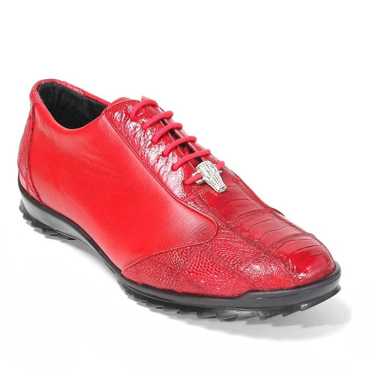Los Altos Red Genuine Ostrich Shoes