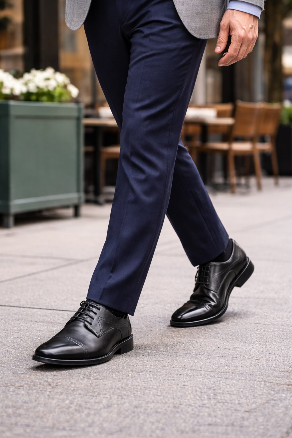 Antonio Cerrelli 7000 Wide Lace-Up Dress Shoes