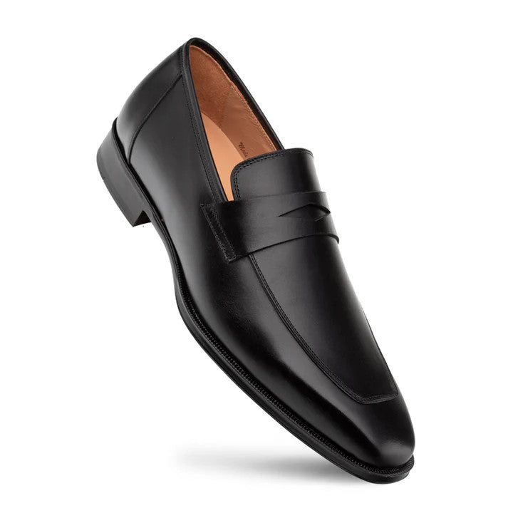 Mezlan Avenue Rubber Sole Penny Loafer