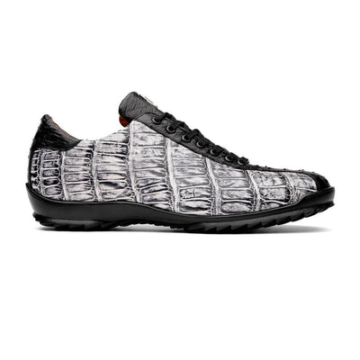 Marco Di Milano Saulo Ostrich Alligator Sneakers