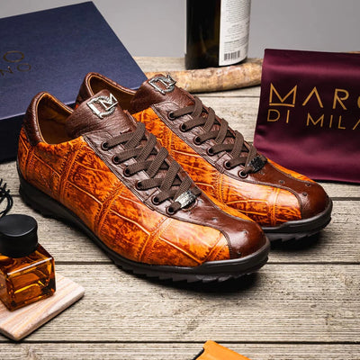Marco Di Milano Saulo Brandy & Brown Casual Sneakers