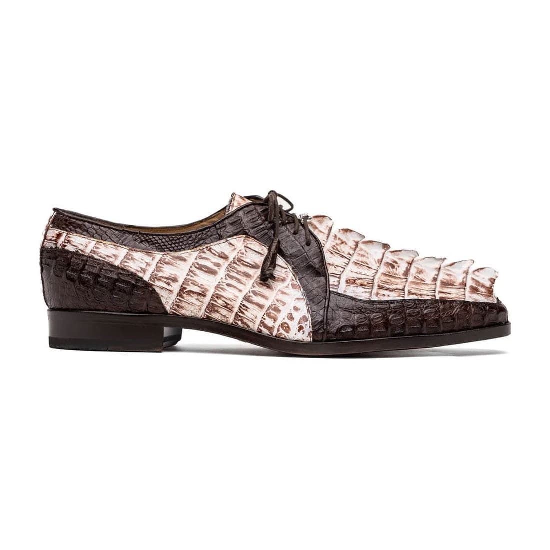 Caribe Crocodile Dress Derby Oxfords by Marco Di Milano
