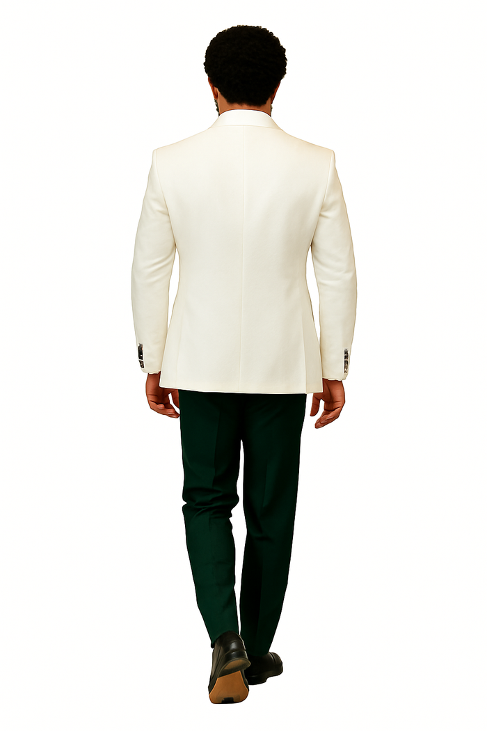 Hilton Paisley Peak Lapel Tuxedo Set